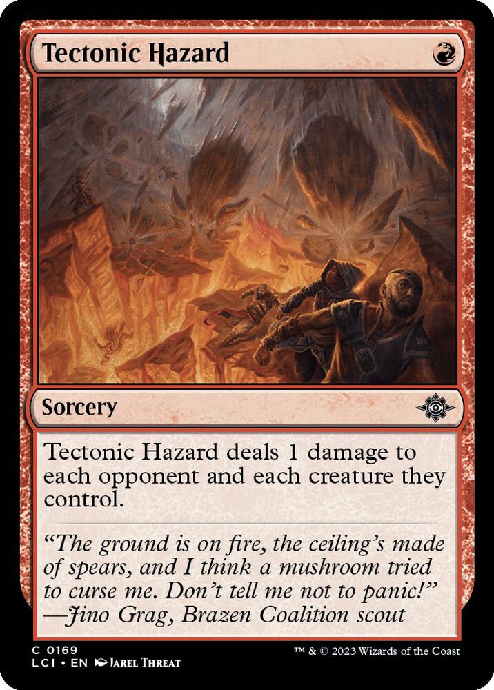 Tectonic Hazard (169) [The Lost Caverns of Ixalan]