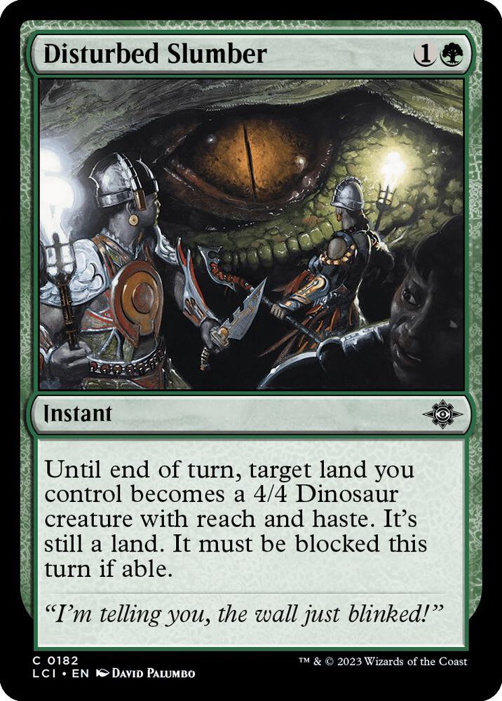 Disturbed Slumber (182) [The Lost Caverns of Ixalan]