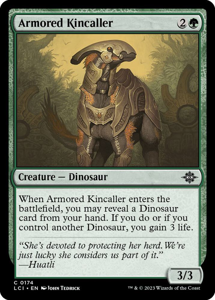Armored Kincaller (174) [The Lost Caverns of Ixalan]