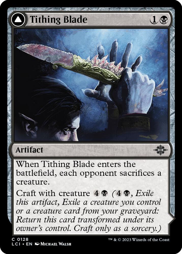 Tithing Blade (128) [The Lost Caverns of Ixalan]
