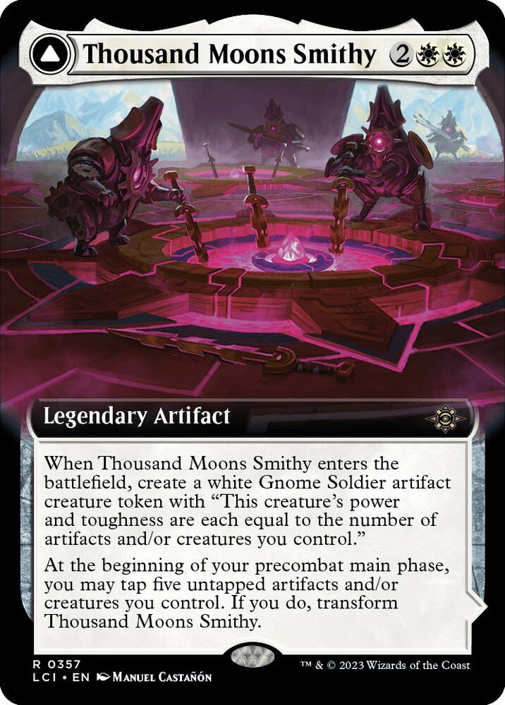 Thousand Moons Smithy (Extended Art) (357) [The Lost Caverns of Ixalan] [Extended Art]