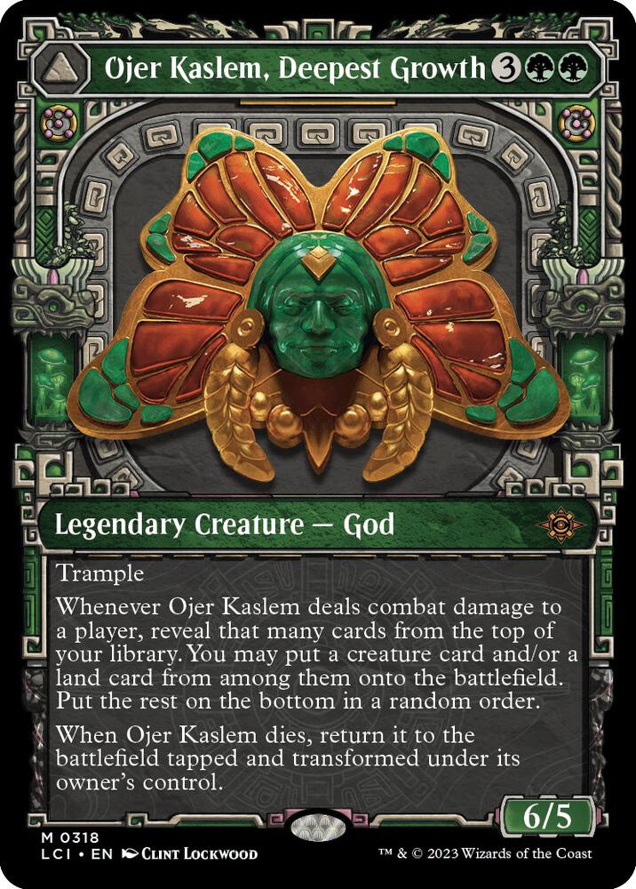 Ojer Kaslem, Deepest Growth (Showcase) (318) [The Lost Caverns of Ixalan] [Showcase]