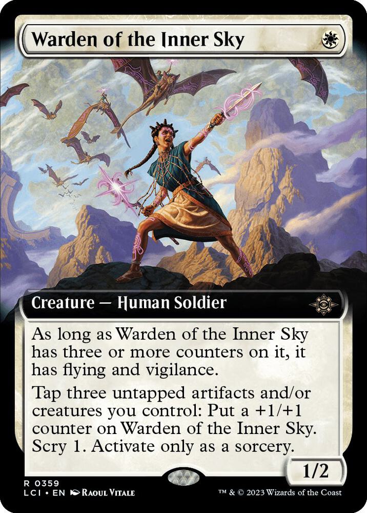 Warden of the Inner Sky (Extended Art) (359) [The Lost Caverns of Ixalan] [Extended Art]