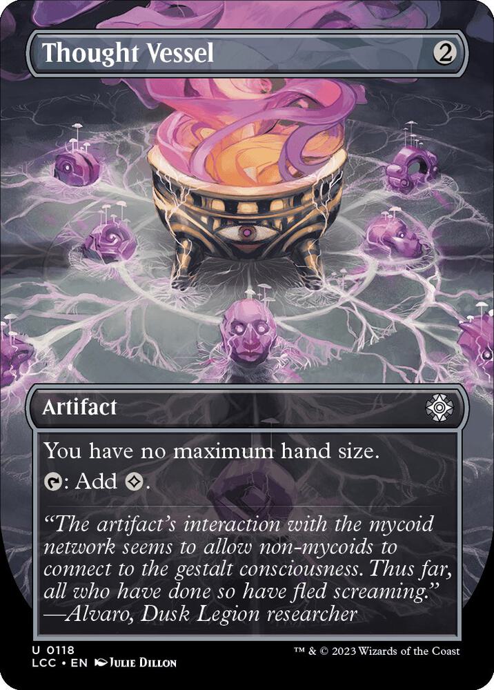 Thought Vessel (Borderless) (118) [The Lost Caverns of Ixalan Commander] [Borderless]