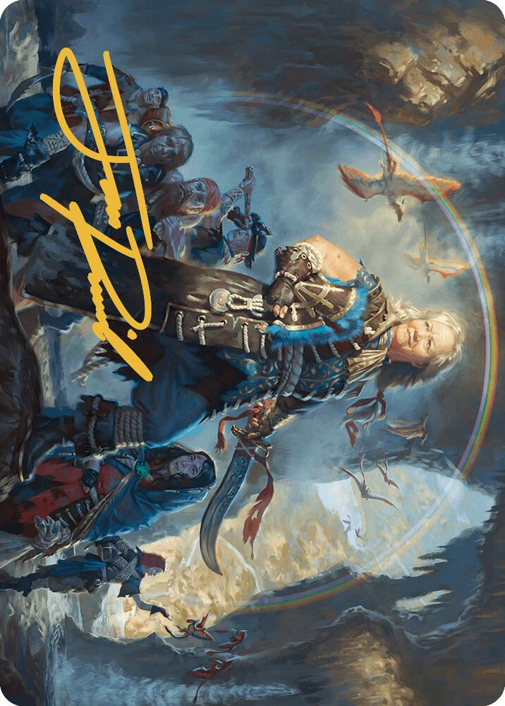 Admiral Brass, Unsinkable Art Card (Gold-Stamped Signature) (69) [The Lost Caverns of Ixalan Art Series]