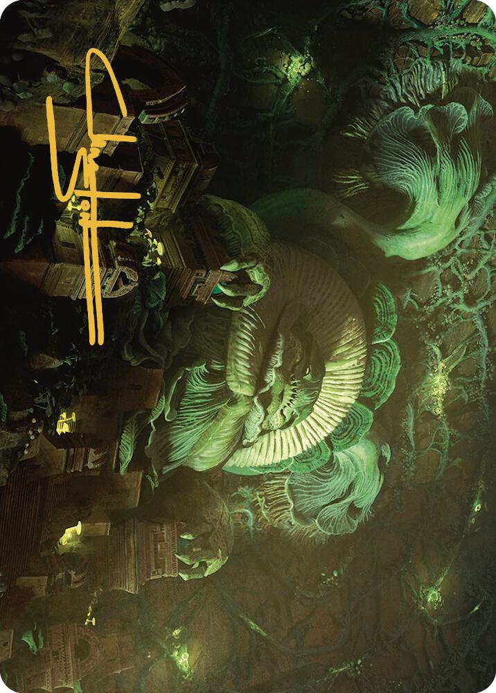The Mycotyrant Art Card (Gold-Stamped Signature) (35) [The Lost Caverns of Ixalan Art Series]