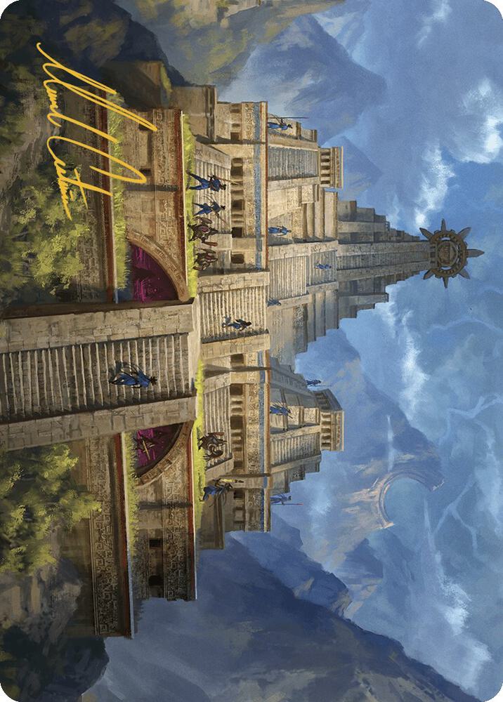 Barracks of the Thousand Art Card (Gold-Stamped Signature) (6) [The Lost Caverns of Ixalan Art Series]