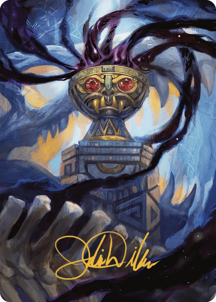 Chalice of the Void Art Card (Gold-Stamped Signature) (79) [The Lost Caverns of Ixalan Art Series]