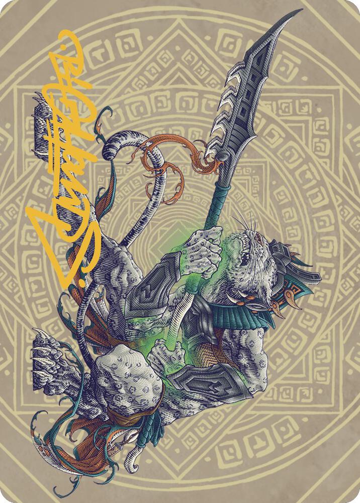 Kutzil, Malamet Exemplar Art Card (Gold-Stamped Signature) (50) [The Lost Caverns of Ixalan Art Series]