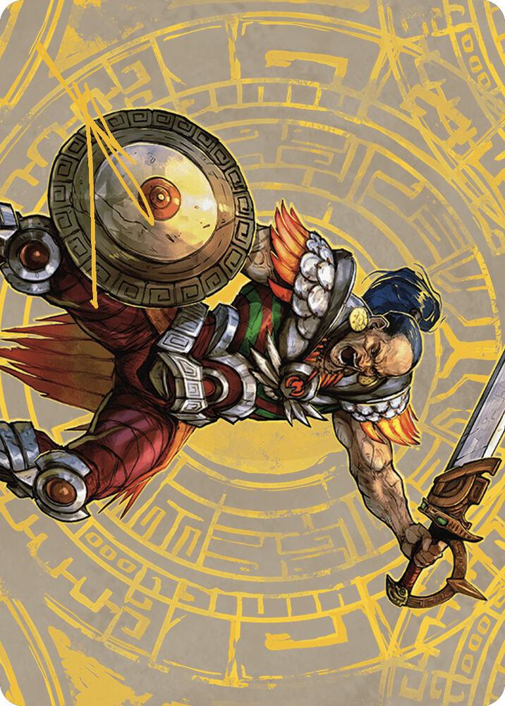 Inti, Seneschal of the Sun Art Card (Gold-Stamped Signature) (47) [The Lost Caverns of Ixalan Art Series]