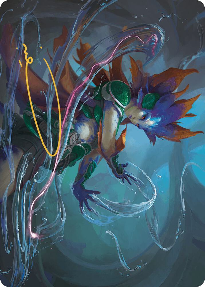 Nicanzil, Current Conductor Art Card (Gold-Stamped Signature) (36) [The Lost Caverns of Ixalan Art Series]