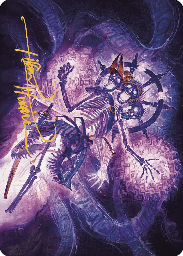 The Grim Captain Art Card (Gold-Stamped Signature) (41) [The Lost Caverns of Ixalan Art Series]