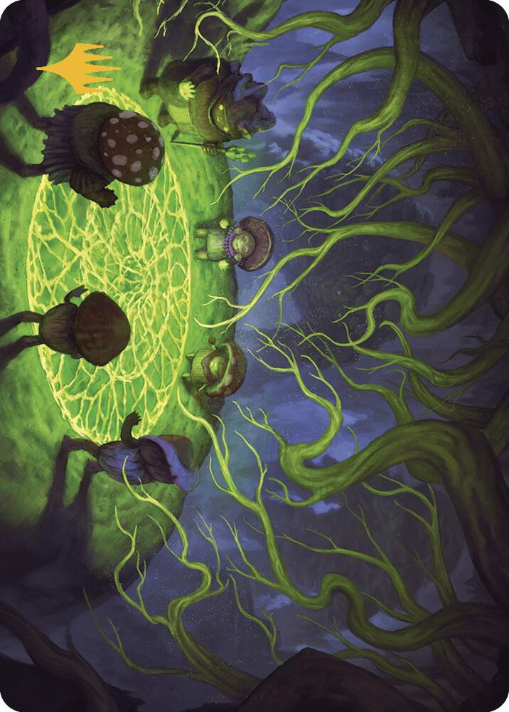 Growing Rites of Itlimoc Art Card (Gold-Stamped Planeswalker Symbol) (26) [The Lost Caverns of Ixalan Art Series]