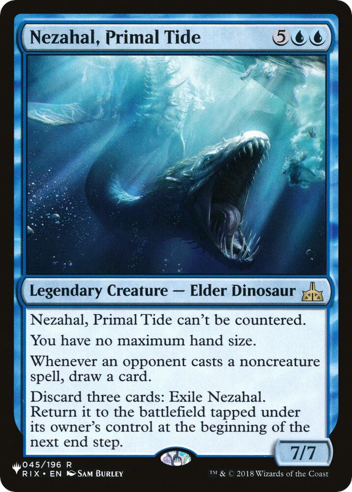 Nezahal, Primal Tide (045/196) [The List]