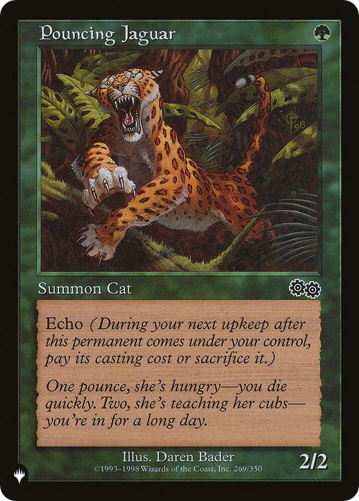 Pouncing Jaguar (269/350) [The List]
