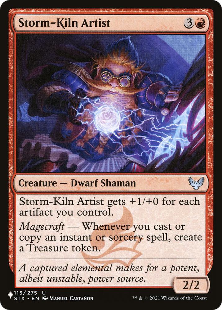 Storm-Kiln Artist (STX) (115/275) [The List]