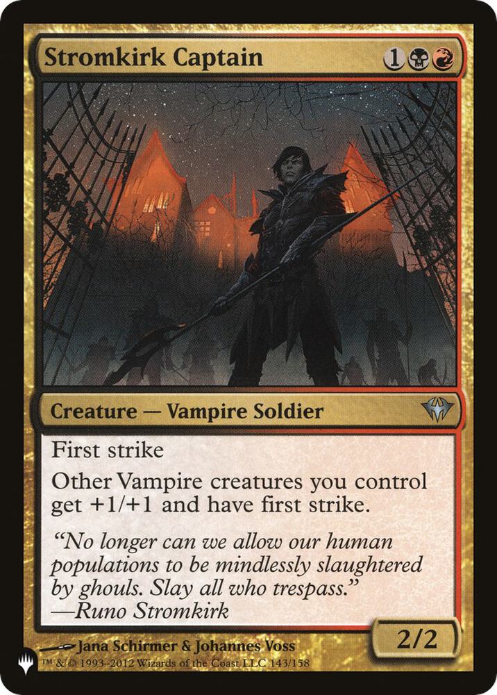 Stromkirk Captain (143/158) [The List]