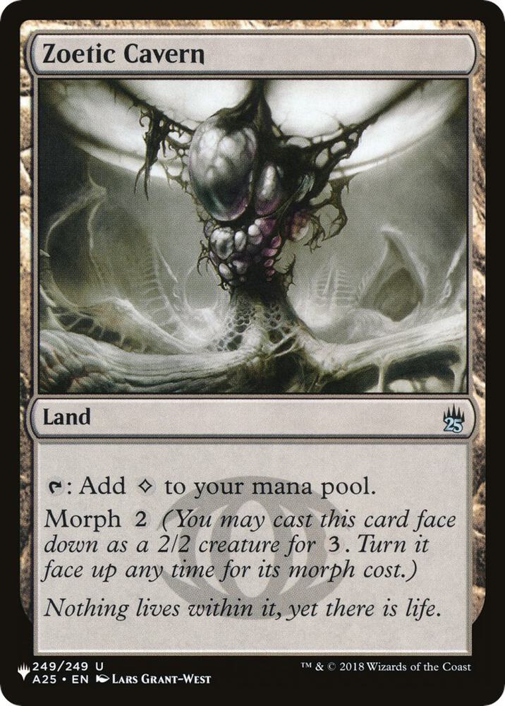 Zoetic Cavern (249/249) [The List]