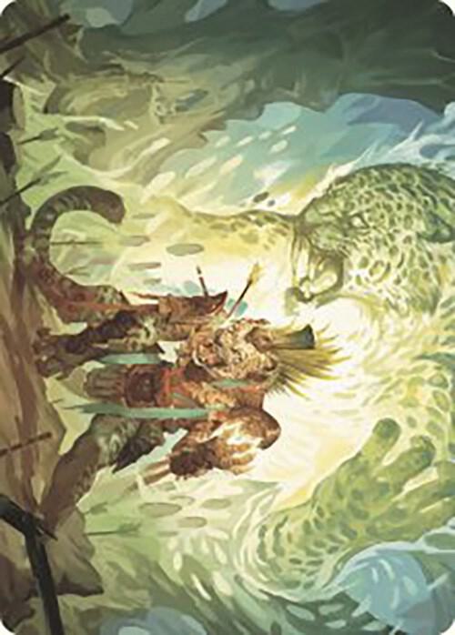 Might of the Ancestors Art Card (2) [The Lost Caverns of Ixalan Art Series]