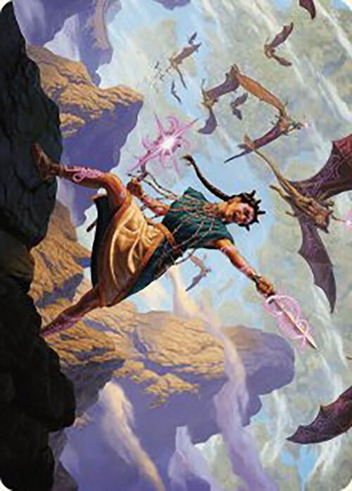 Warden of the Inner Sky Art Card (7) [The Lost Caverns of Ixalan Art Series]