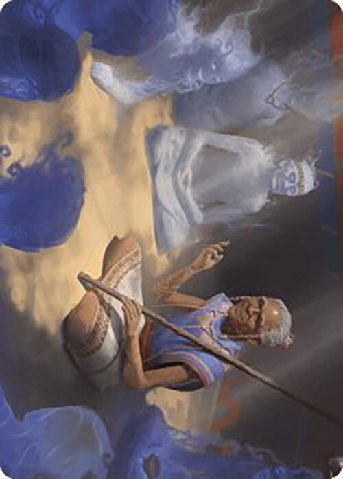 Ancestral Reminiscence Art Card (9) [The Lost Caverns of Ixalan Art Series]