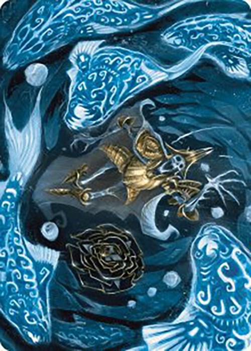 Eaten by Piranhas Art Card (11) [The Lost Caverns of Ixalan Art Series]