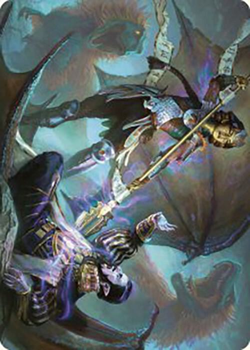 Huatli's Final Strike Art Card (28) [The Lost Caverns of Ixalan Art Series]