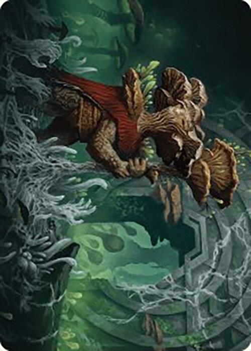 Tendril of the Mycotyrant Art Card (31) [The Lost Caverns of Ixalan Art Series]