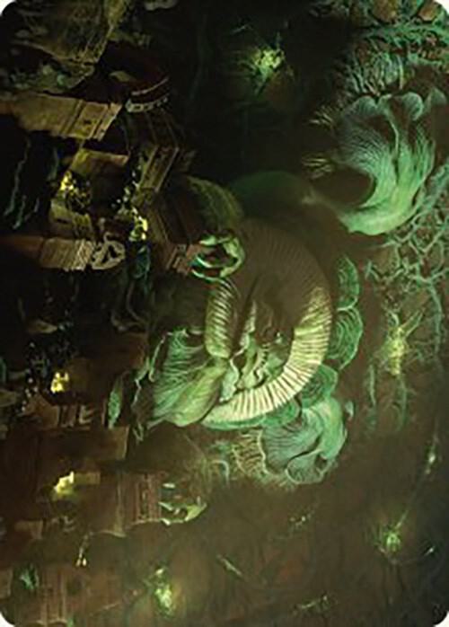 The Mycotyrant Art Card (35) [The Lost Caverns of Ixalan Art Series]