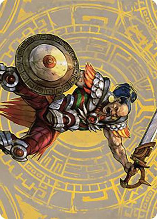 Inti, Seneschal of the Sun Art Card (47) [The Lost Caverns of Ixalan Art Series]