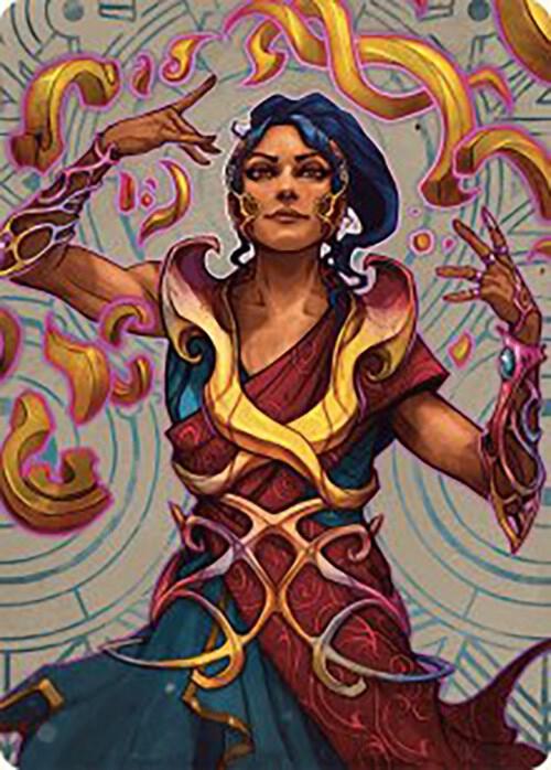 Saheeli, the Sun's Brilliance Art Card (52) [The Lost Caverns of Ixalan Art Series]