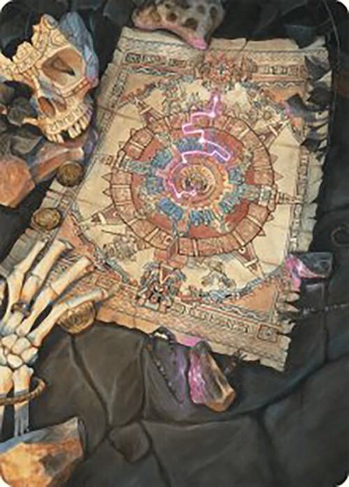 Map Token Art Card (68) [The Lost Caverns of Ixalan Art Series]