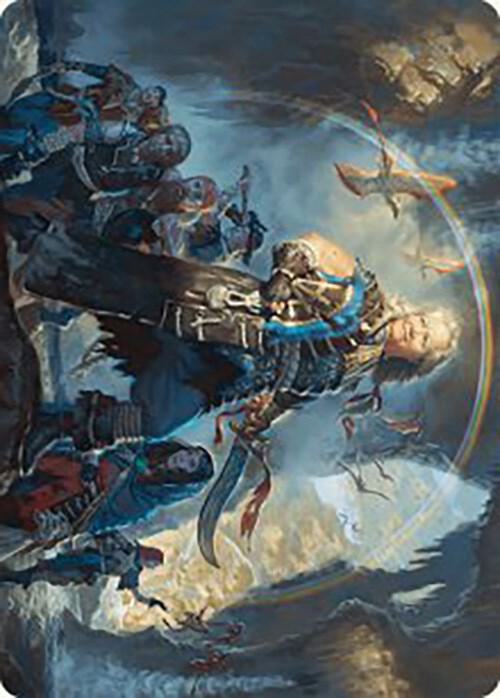 Admiral Brass, Unsinkable Art Card (69) [The Lost Caverns of Ixalan Art Series]