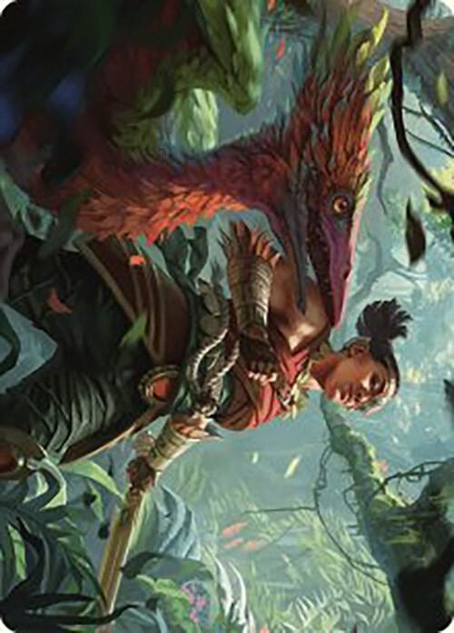 Wayta, Trainer Prodigy Art Card (71) [The Lost Caverns of Ixalan Art Series]