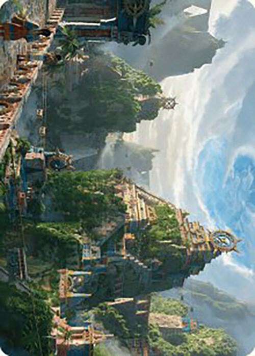 Clifftop Retreat Art Card (81) [The Lost Caverns of Ixalan Art Series]
