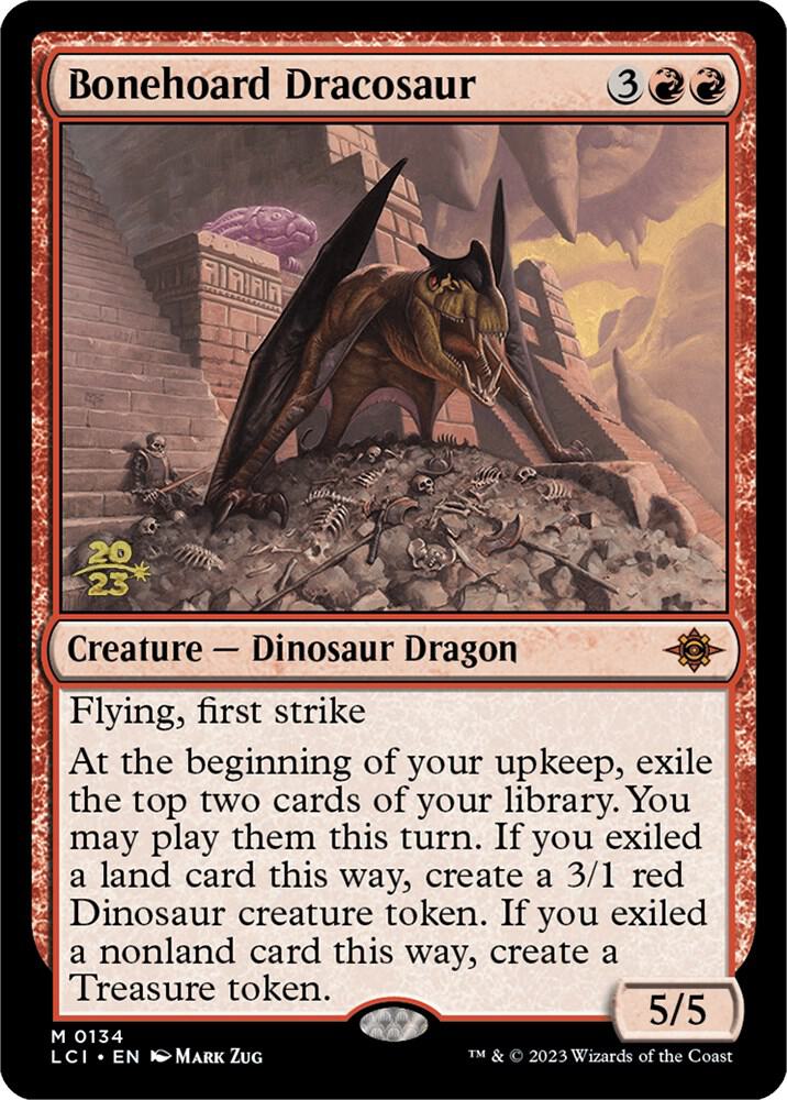 Bonehoard Dracosaur (134) [Prerelease Cards]