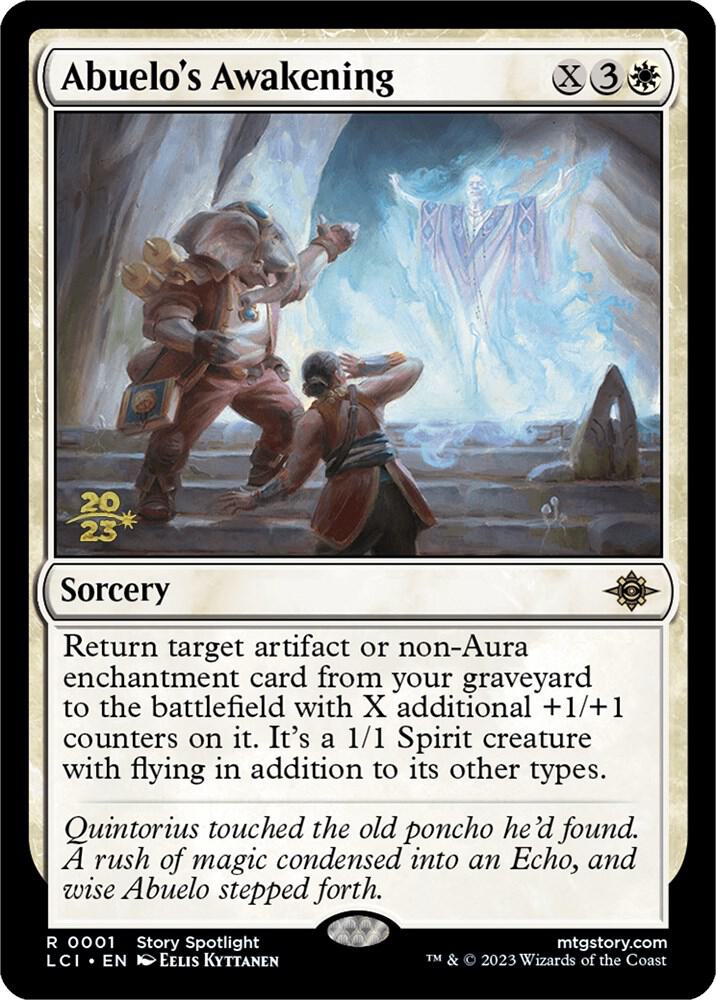 Abuelo's Awakening (1) [Prerelease Cards]