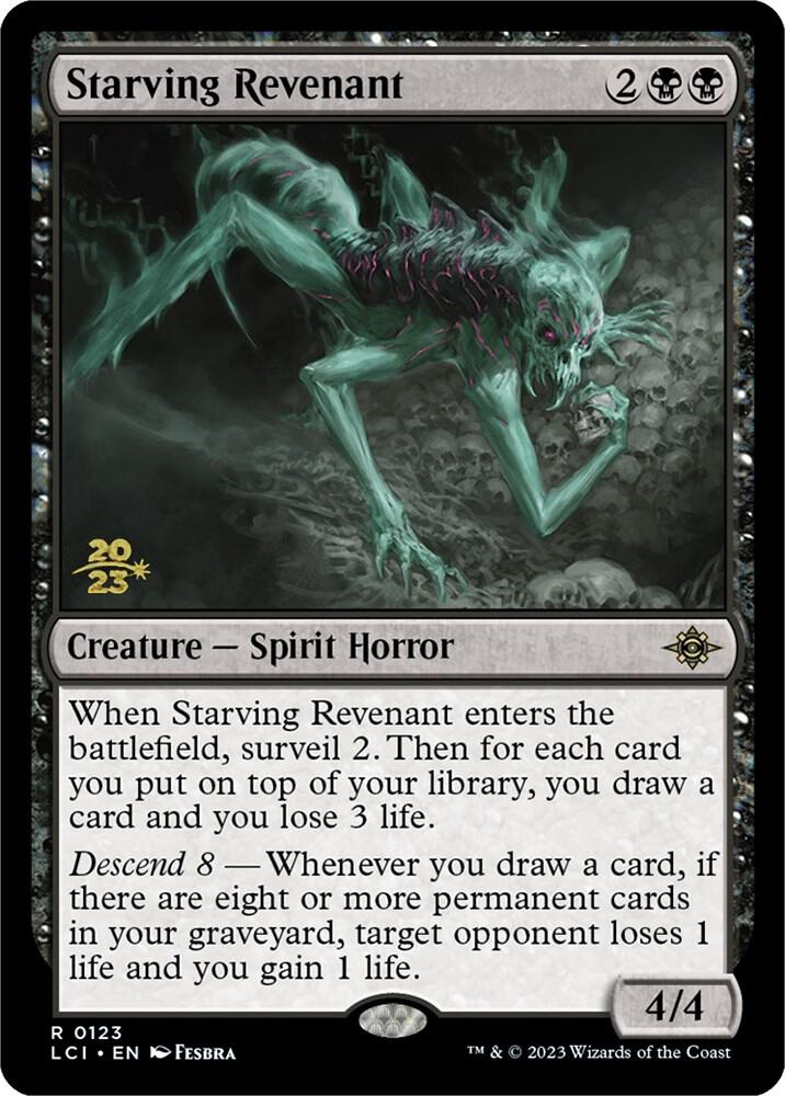 Starving Revenant (123) [Prerelease Cards]