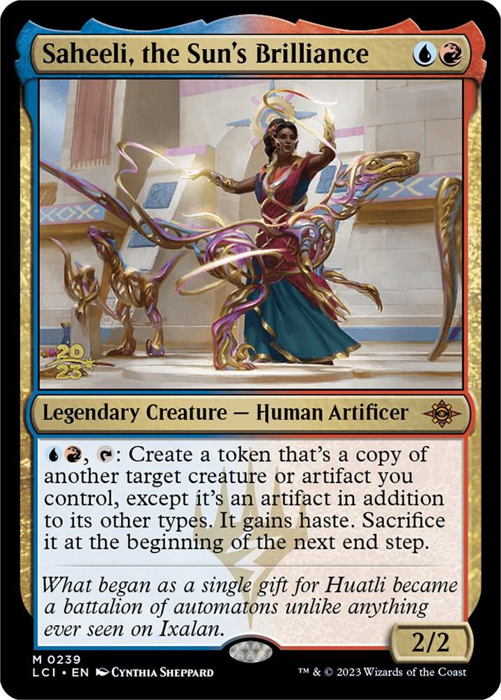 Saheeli, the Sun's Brilliance (239) [Prerelease Cards]