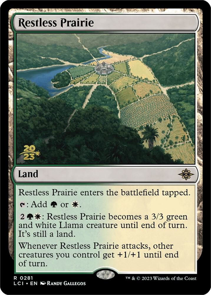 Restless Prairie (281) [Prerelease Cards]