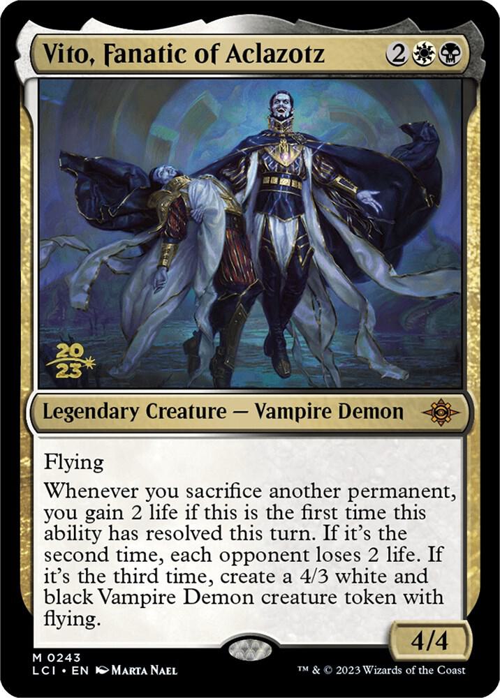 Vito, Fanatic of Aclazotz (243) [Prerelease Cards]