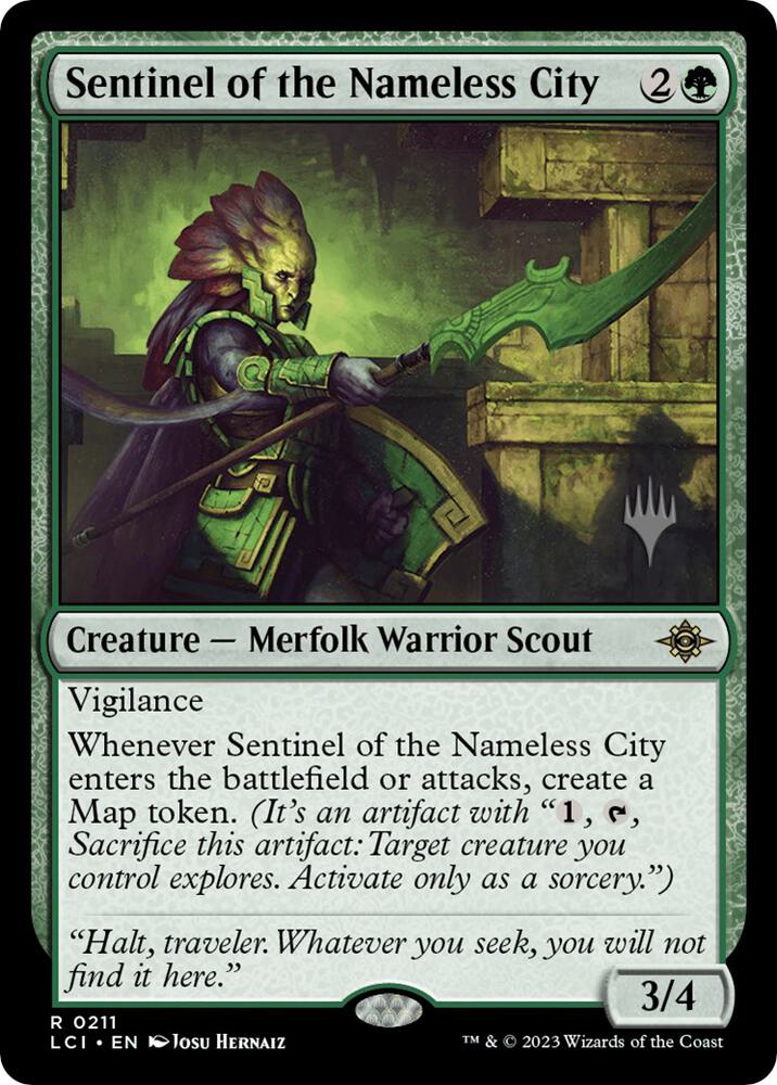 Sentinel of the Nameless City (211) [The Lost Caverns of Ixalan Promos]