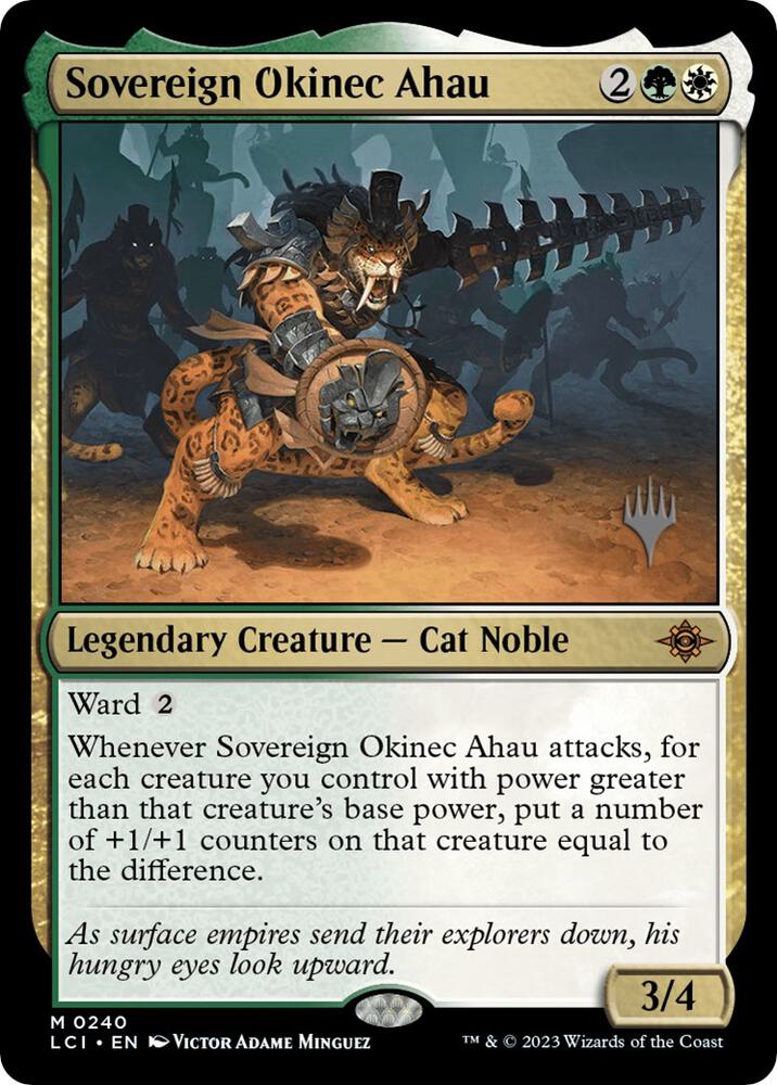 Sovereign Okinec Ahau (240) [The Lost Caverns of Ixalan Promos]