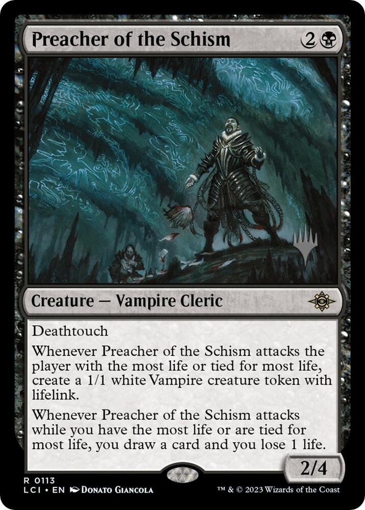 Preacher of the Schism (113) [The Lost Caverns of Ixalan Promos]