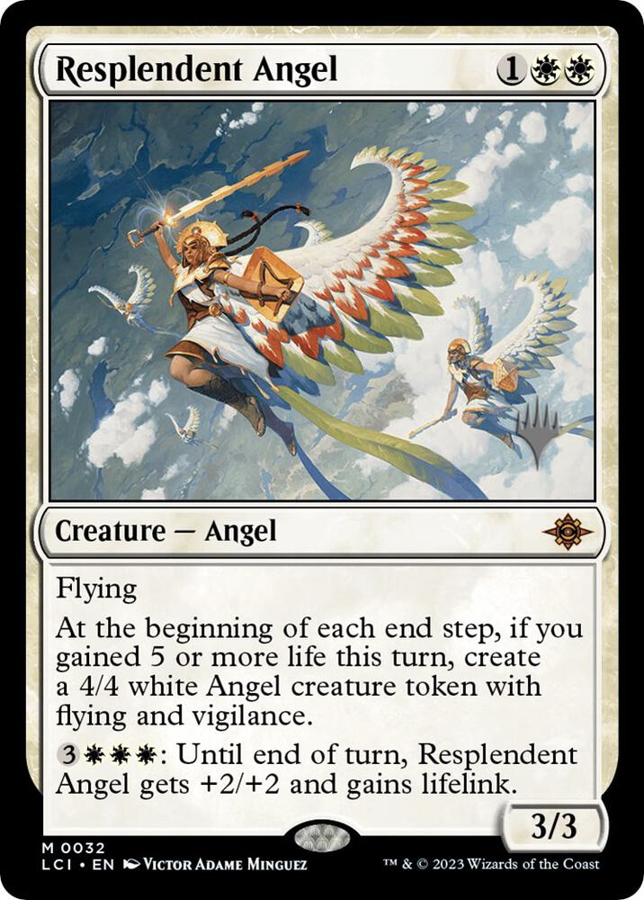 Resplendent Angel (32) [The Lost Caverns of Ixalan Promos]