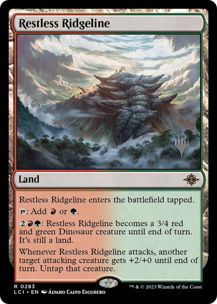Restless Ridgeline (283) [The Lost Caverns of Ixalan Promos]