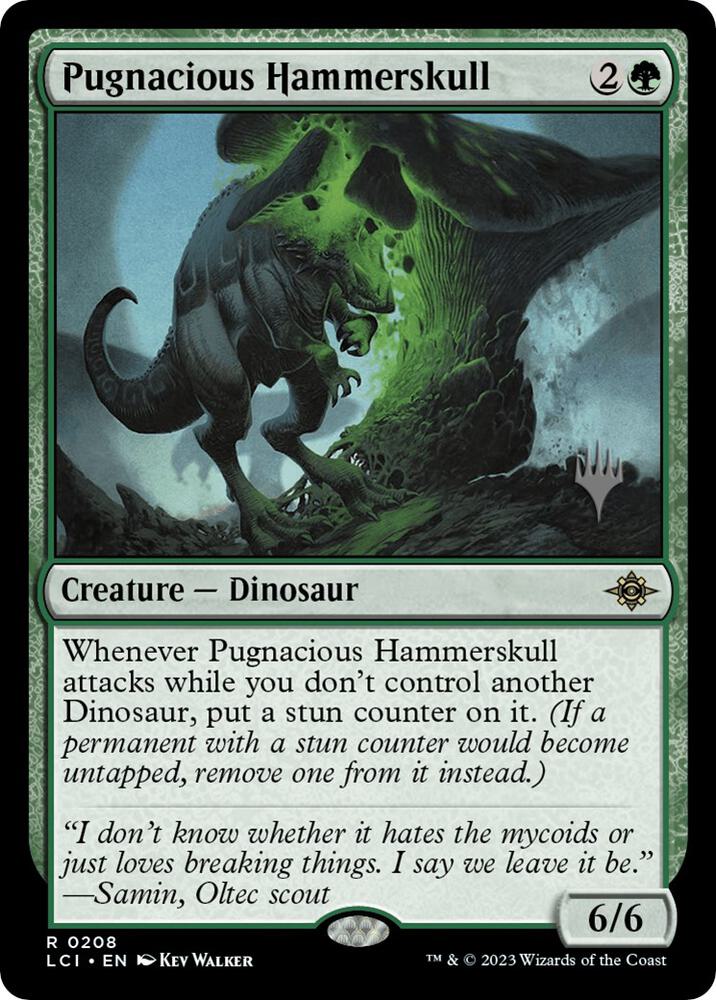 Pugnacious Hammerskull (208) [The Lost Caverns of Ixalan Promos]