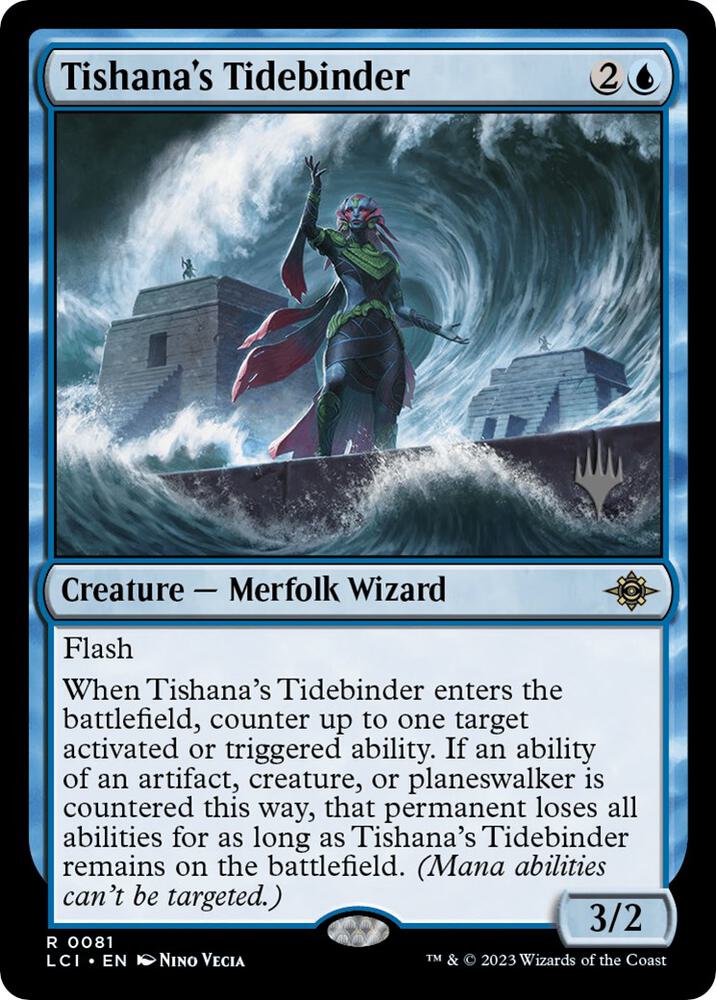 Tishana's Tidebinder (81) [The Lost Caverns of Ixalan Promos]
