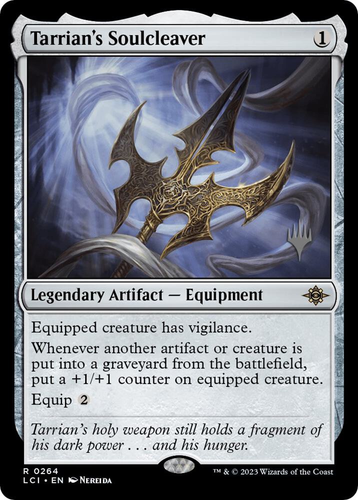 Tarrian's Soulcleaver (264) [The Lost Caverns of Ixalan Promos]