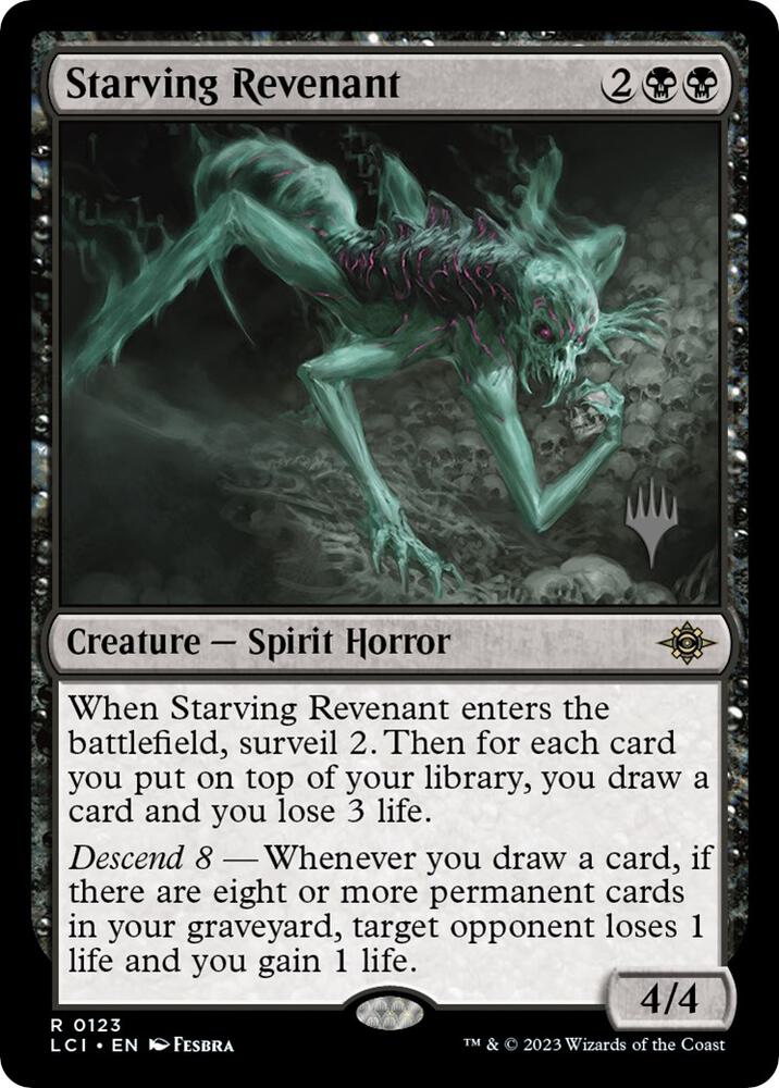 Starving Revenant (123) [The Lost Caverns of Ixalan Promos]